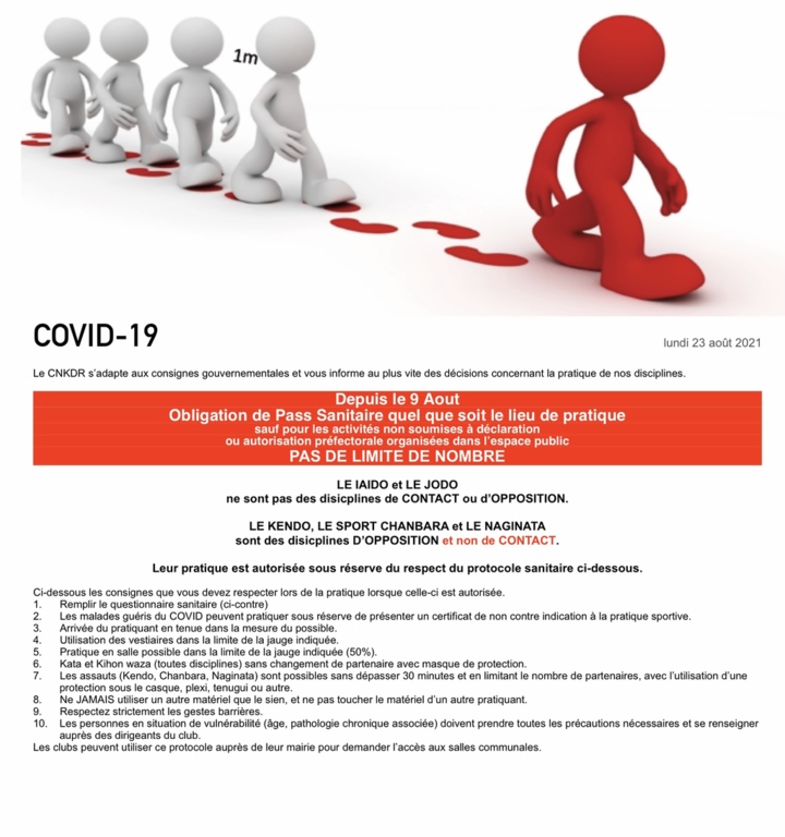Covid 19 - Pass Sanitaire 