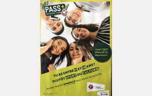 Pass+ Aide financière pour les jeunes de 11/18 ans