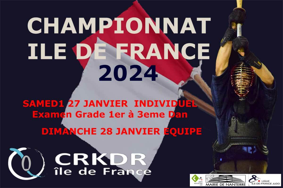 Kendo Championnat Île-de-France, 2024